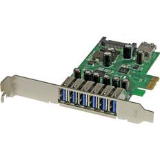 StarTech PCIe x1 - SATA Kontrollerkort StarTech PEXUSB3S7