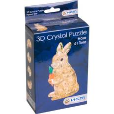 Hcm-Kinzel Crystal Puzzle Bunny 41 Pieces