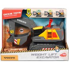 Licht Bagger Dickie Toys Volvo Weight Lift Excavator