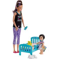 Barbie skipper babysitters playset and doll with skipper doll Toys Barbie Skipper Babysitters Inc Bedtime Playset GHV88