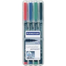 Tekstiltusjer Staedtler Lumocolor Permanent Pen 313 0.4mm 4-pack