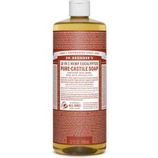 Bottle Skin Cleansing Dr. Bronners Pure-Castile Liquid Soap Eucalyptus 32fl oz