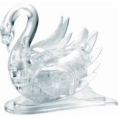 Hcm-Kinzel Crystal Puzzle Swan Transparent 44 Pieces