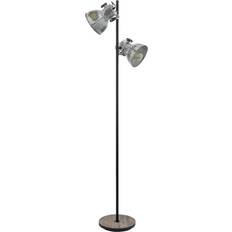 Innenbeleuchtung Stehleuchten & Bodenleuchten Eglo Barnstaple Silver Bodenlampe 158cm