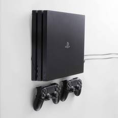 Floating Grip Gaming Accessories Floating Grip PS4 Pro Console and Controllers Wall Mount - Black