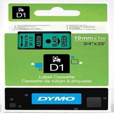 Grün Etikettierer & Etiketten Dymo Label Cassette D1 Black on Green 1.9cmx7m