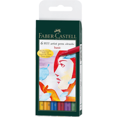 Faber-Castell Pitt Artist Pen Basic 6-pack