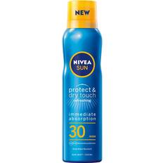 Sprayflasker Solkremer Nivea Sun Protect & Dry Touch Refreshing Mist SPF30 200ml