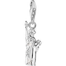 Thomas Sabo Charm Club Statue of Liberty Charm Pendant - Silver