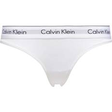 Truser Calvin Klein Modern Cotton Thong - White