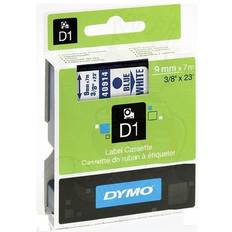Dymo Label Cassette D1 Blue on White