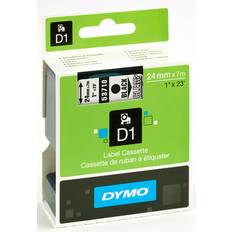 Dymo label Dymo Label Cassette D1 Black on Clear
