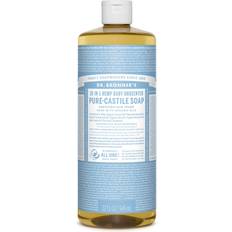 Dr. Bronners Toiletries Dr. Bronners Pure-Castile Liquid Soap Baby Unscented 32fl oz