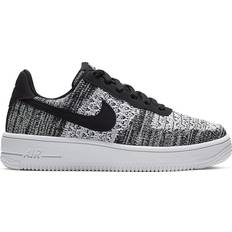 Sport Shoes Nike Air Force Flyknit 2.0 GS - Black/Pure Platinum/White