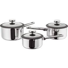 Stellar Cookware Stellar Stay Cool Draining Cookware Set with lid 3 Parts