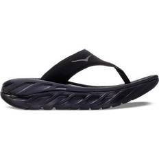 Hoka One One Slippers & Sandals Hoka One One Ora Recovery Flip - Black/Dark Gull Gray