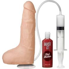 Realistiske Dildoer Doc Johnson Bust It Squirting Realistic Dildo 9 inch