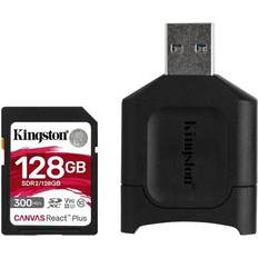 128 GB Minnekort Kingston Canvas React Plus SDXC Class 10 UHS-II U3 ​​V90 300/260MB/s 128GB