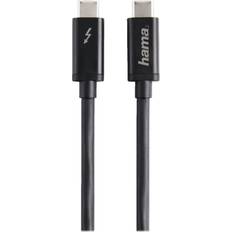 Hama 20Gbps USB C-USB C Thunderbolt 3 1m