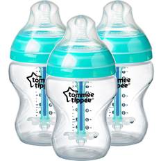 3PK Tommee Tippee Tommee Tippee Advanced Anti-Colic 3m Decorated Feeding Baby Bottles 340ml 