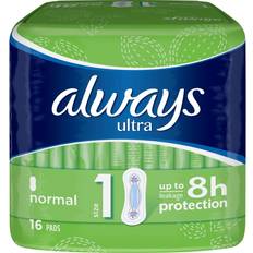 Always Intimhygiene & Mensbeskyttelse Always Ultra Normal Size 1 16-pack