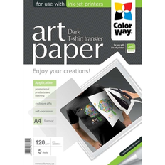A4 Fotopapir Colorway Art T-shirt Transfer Photo Paper A4 120g/m² 5st