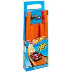 Car Tracks Hot Wheels Track Builder Straight Track with Car