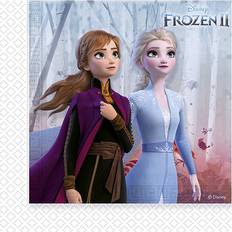 Tallerkener, Glass & Bestikk Hisab Joker Napkins Frozen 2 20-pack
