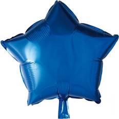 Tekst - og temaballonger Hisab Joker Foil Ballon Star Blue