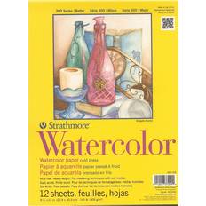 Paper Strathmore 300 Series Water Colour Paper Cold Press Tape Bound 9x12" 300g 12 sheets