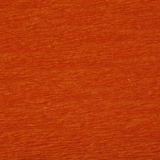Crepe Paper Orange 2.5x0.5m 10 sheets