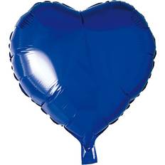 Tekst - og temaballonger Hisab Joker Foil Ballon Heart Blue