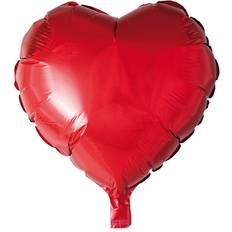 Tekst - og temaballonger Hisab Joker Foil Ballon Heart Red