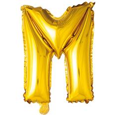 Hisab Joker Foil Ballon Letter M Gold