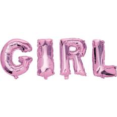 Hisab Joker Foil Ballon Text Girl Pink