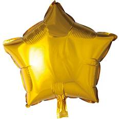 Dyre - og figurballonger Hisab Joker Foil Ballon Star Gold
