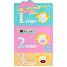 Beroligende Leppemasker Holika Holika Golden Monkey Glamour Lip 3-Step Kit