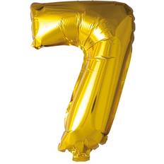 Hisab Joker Foil Ballon Number 7 Gold