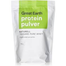 Melkeprotein Proteinpulver Great Earth Protein Pulver Naturell 750g