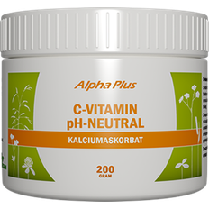Alpha Plus Vitaminer & Kosttilskudd Alpha Plus C-Vitamin pH-Neutral 200g