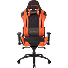 Lær Gaming stoler Cepter Rogue Gaming Chair - Black/Orange