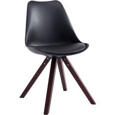 Grau Stühle CLP Toulouse Square Plastic Esszimmerstuhl 84cm