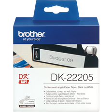 Etikettierer & Etiketten Brother DK Tape Black on White