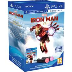 Playstation 4 bundle Game Controllers Marvel's Iron Man VR - Move Controller Bundle