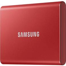 Solid State Drive (SSD) Harddisker & SSD-er Samsung T7 Portable SSD 2TB