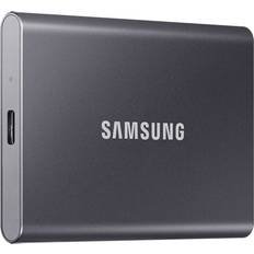 Solid State Drive (SSD) Harddisker & SSD-er Samsung T7 Portable SSD 1TB