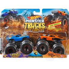 Hot Wheels Cars Hot Wheels Monster Trucks 1:64 Demo Doubles 2 Pack