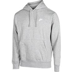 Tops Nike Sportswear Club Fleece Pullover Hoodie - Dark Grey Heather/Matte Silver/White