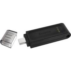 64 GB Minnepenner Kingston USB 3.2 Data Traveler 70 64GB