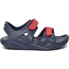 Crocs Kid's Swiftwater River Sandal - Navy/Flame